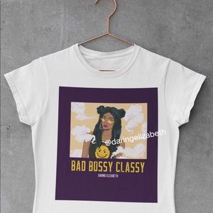 Bad Bossy graphic tee